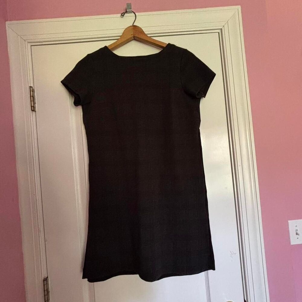 J-jill Women's Grey and Black Dress